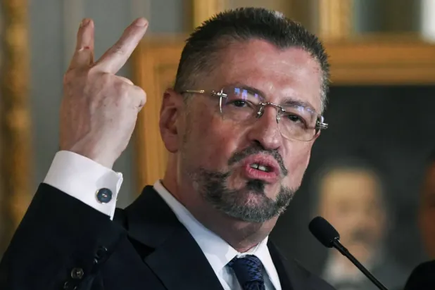 Kosta Rika Cumhurbaşkanı Rodrigo Chavez (AFP)