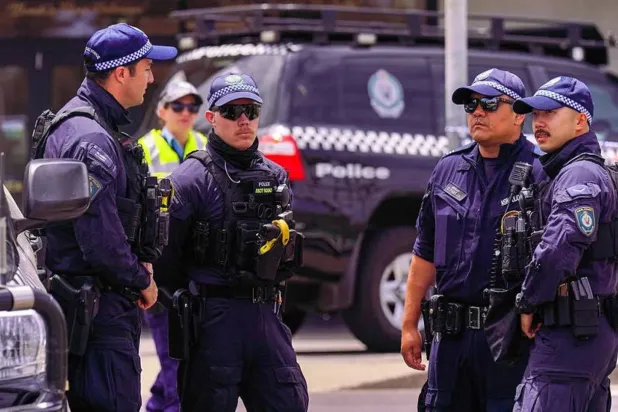 Australian Federal Police Commissioner Krissy Barrett said the arrested man, Kazem Hamad, was a threat to national security. (Getty Images file)