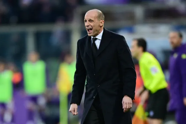 Football - Serie A - Fiorentina v AC Milan - Stadio Artemio Franchi, Florence, Italy - January 11, 2026 AC Milan coach Massimiliano Allegri reacts. (Reuters) 