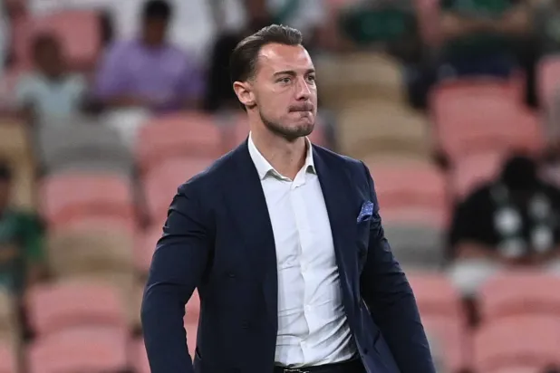  الألماني ماتياس يايسله، مدرب الأهلي (تصوير: علي خمج) 