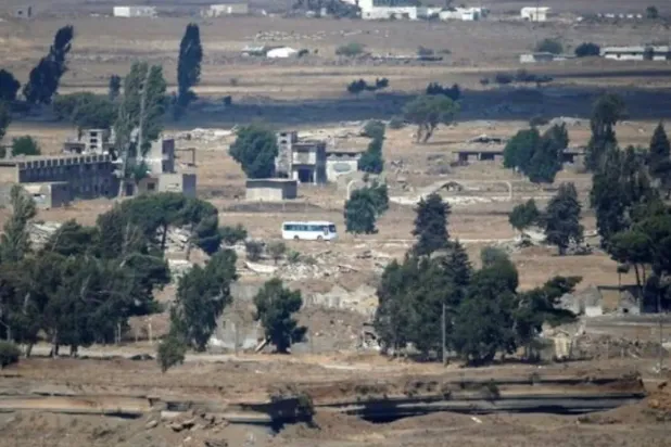 Suriye’de Kuneytra kentinin genel görünümü (Arşiv – Reuters)