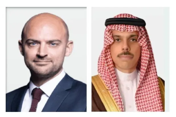 وزير الخارجية السعودي ونظيره الفرنسي (الشرق الأوسط)