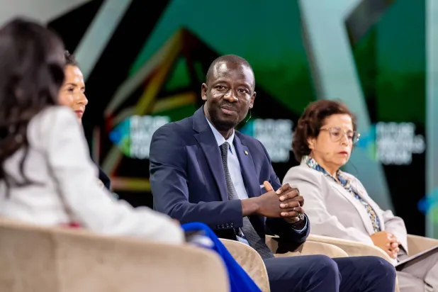 وزير المعادن الموريتاني إتيام التيجاني (الشرق الأوسط)