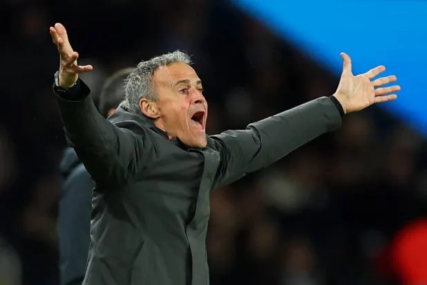 لويس إنريكي (رويترز)