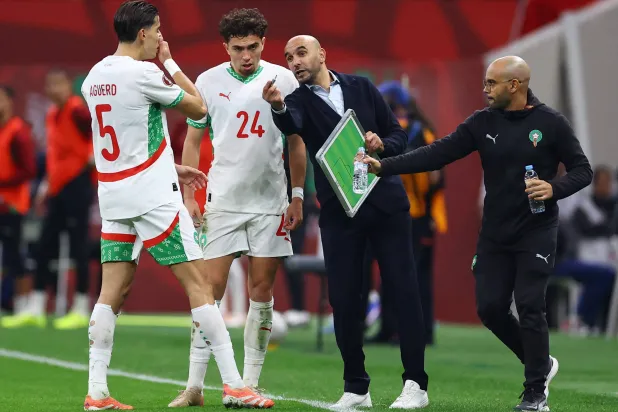 الركراكي قال إن مسيرته وإنجازاته السابقة لا يمكن أن تُمحى بسبب نتيجة واحدة (رويترز)