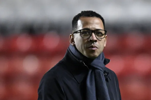 Football - FA Cup - Third Round - Charlton Athletic v Chelsea - The Valley, London, Britain - January 10, 2026 Chelsea manager Liam Rosenior looks on before the match. (Reuters)