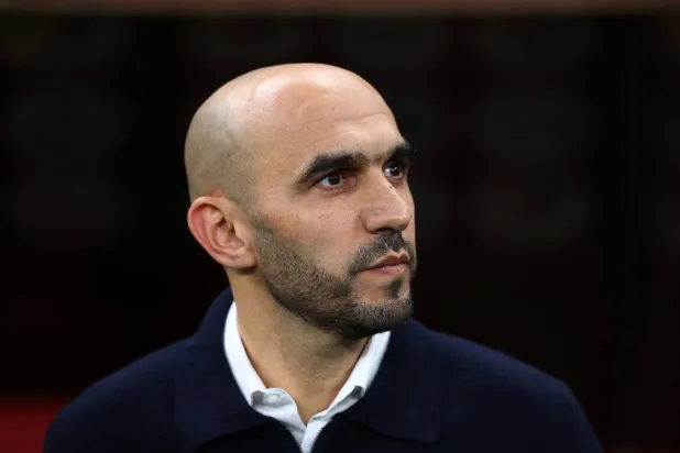 Soccer Football - CAF Africa Cup of Nations - Morocco 2025 - Semi Final - Nigeria v Morocco - Prince Moulay Abdellah Stadium, Rabat, Morocco - January 14, 2026 Morocco coach Walid Regragui before the match REUTERS/Siphiwe Sibeko
