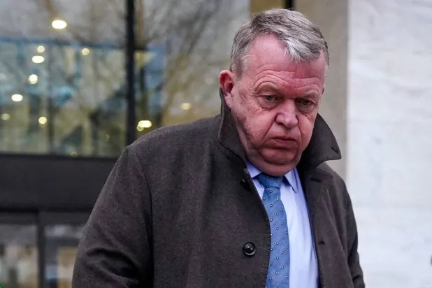 Denmark's Foreign Minister Lars Lokke Rasmussen reacts, following his and Greenland's Foreign Minister Vivian Motzfeldt meeting with US Senators Angus King (I-ME), Lisa Murkowski (R-AK), Ruben Gallego (D-AZ) and a press conference, in Washington DC, US, January 14, 2026. (Reuters) 