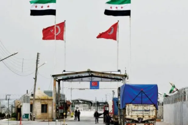 A crossing at the Syrian-Turkish borders. (AFP)