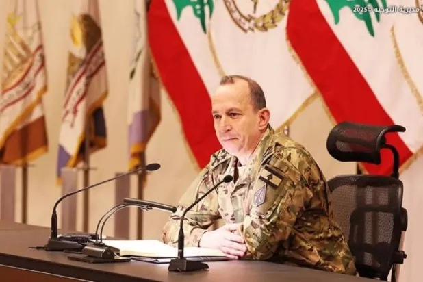 Lebanese army chief General Rodolphe Haykal. Photo: Army command