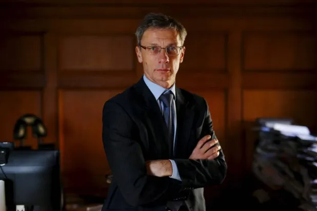 Croatian Central Bank Governor Boris Vujcic pictured during an interview with Reuters in Zagreb (Reuters file photo)
