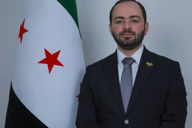 محسن مهباش رئيس مكتب وزير الخارجية السوري والمشرف على عمل البعثة بالرياض (الشرق الأوسط)