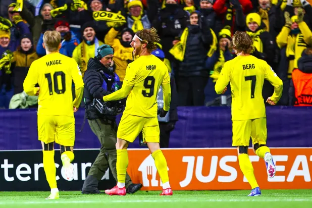 «أبطال أوروبا»: بالثلاثة... بودو غليمت يُسقط مان سيتي