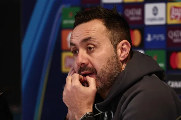 روبرتو دي زيربي مدرب مرسيليا (أ.ف.ب)