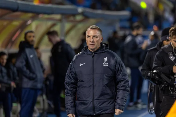 الآيرلندي بريندان رودجرز مدرب القادسية (تصوير: عيسى الدبيسي) 