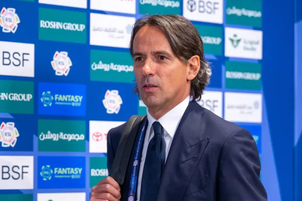 الإيطالي سيموني إنزاغي المدير الفني لفريق الهلال (الدوري السعودي للمحترفين) 