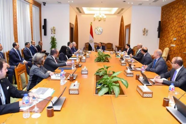 بدر عبد العاطي خلال لقاء قيادات وأعضاء القطاع الأفريقي بوزارة الخارجية (الخارجية المصرية) 