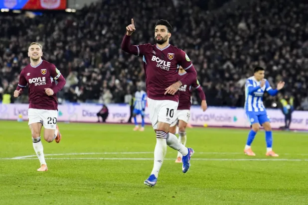 لاعب وسط وست هام يونايتد لوكاس باكيتا (د.ب.أ)