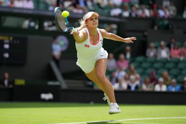 لاعبة التنس الكرواتية يانا فيت (أ.ب)