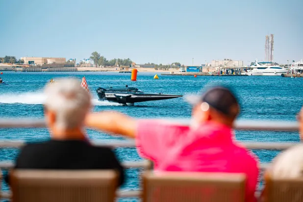 من منافسات بطولة العالم للزوارق الكهربائية في جدة (وزارة الرياضة)