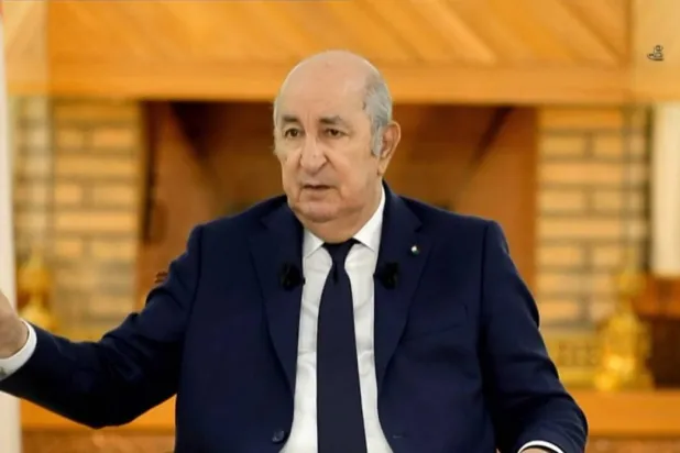 الرئيس الجزائري عبد المجيد تبون (الرئاسة)