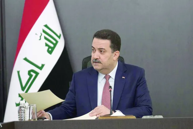 رئيس الحكومة العراقية محمد شياع السوداني (وكالة الأنباء العراقية)