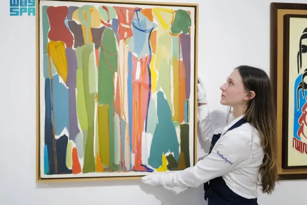 Sotheby’s is scheduled to hold its second auction in Saudi Arabia on Saturday in Diriyah. (SPA)