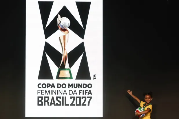 الكشف عن الشعار الرسمي لكأس العالم للسيدات «البرازيل 2027» (إ.ب.أ)