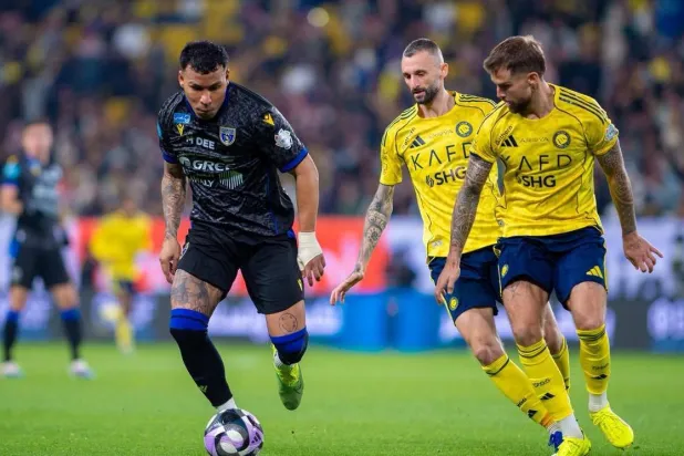 التعاون خسر مباراته أمام النصر وتوقفت رحلة انتصاراته (نادي التعاون) 