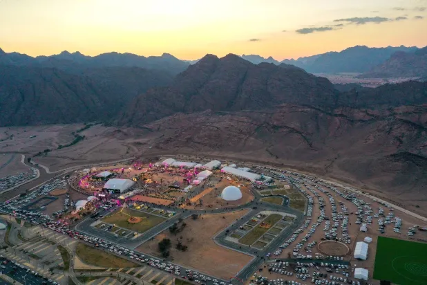 يحتضن متنزه المغواة الفعاليات المصاحبة لـ«رالي حائل» (الشرق الأوسط)