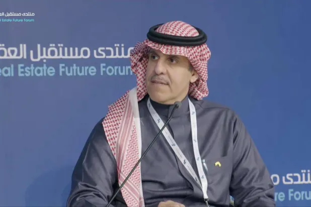 الرئيس التنفيذي للبنك الأهلي السعودي خلال حديثه في الجلسة الحوارية على هامش «منتدى مستقبل العقار» (الشرق الأوسط)