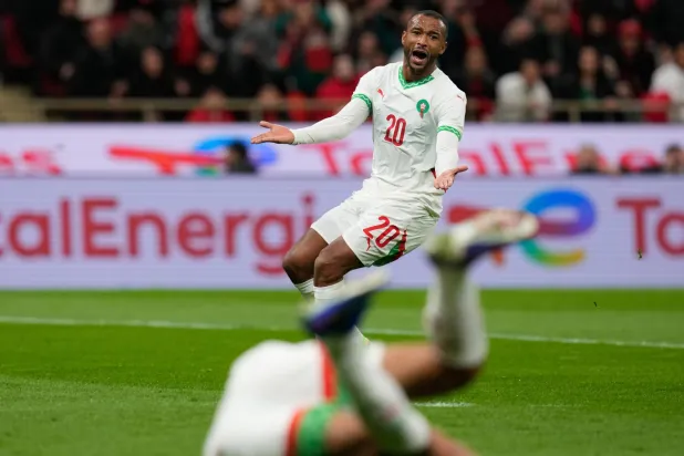 المهاجم المغربي أيوب الكعبي (أ.ب)