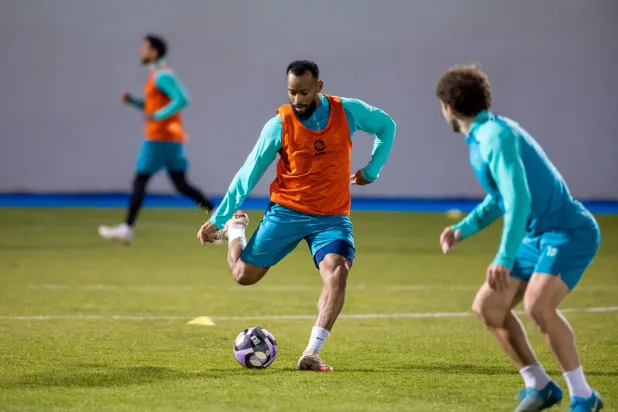 جانب من تحضيرات الفيحاء (نادي الفيحاء)