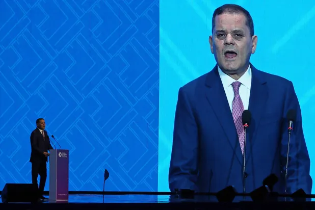 عبد الحميد الدبيبة رئيس حكومة الوحدة الوطنية (أ.ف.ب)