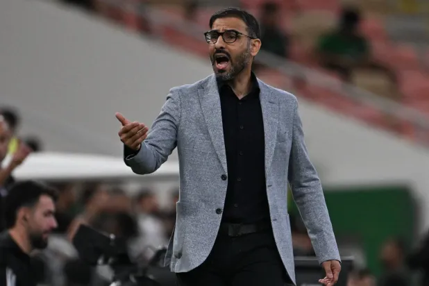 الشهري خلال مباراة فريقه أمام الأهلي (تصوير: علي خمج)