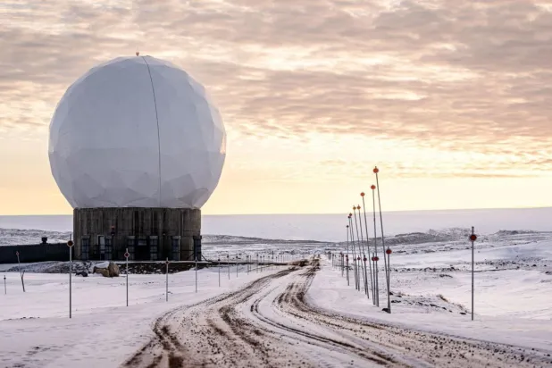 Grönland'daki Pituffik Uzay Üssü, ABD ordusunun en kuzeydeki askeri üssü konumunda (AFP)