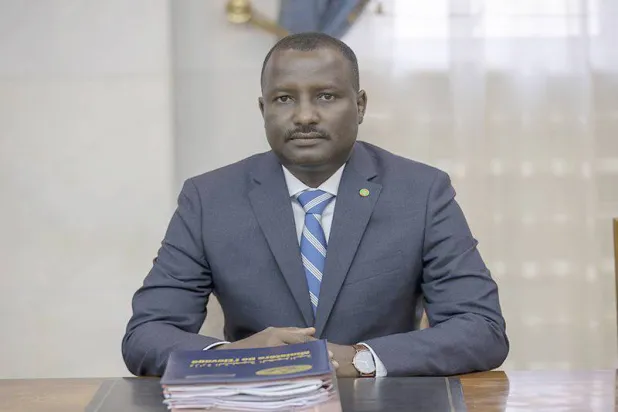 محمد ولد اسويدات وزير العدل الموريتاني (الوكالة الموريتانية للأنباء)