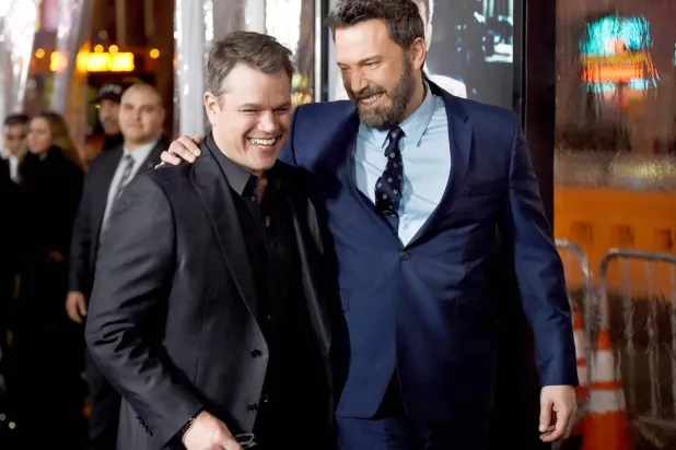 Matt Damon'ın eşi Luciana Barroso, Can Dostum'u izledikten sonra ilk başta "yakışıklı olanın" Ben Affleck olduğunu düşündüğünü itiraf etmiş (AP)