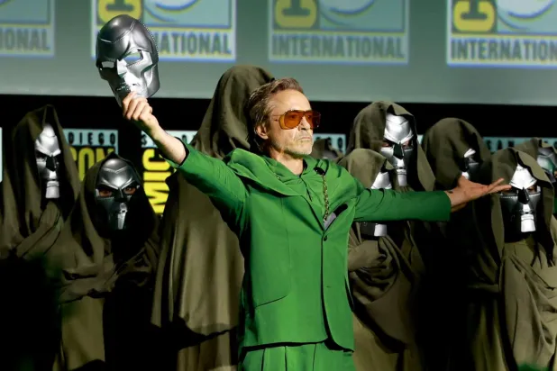 Demir Adam'ın yıldızı Robert Downey Jr.'ın Doomsday'in kötü karakteri Doctor Doom'u canlandıracağı bu temmuzda açıklanmıştı (AFP)