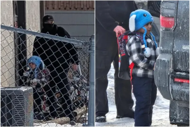 Çocuk ve babası, Teksas'ta göçmenlerin gözaltında tutulduğu tesise gönderildi (Columbia Heights Devlet Okulları)