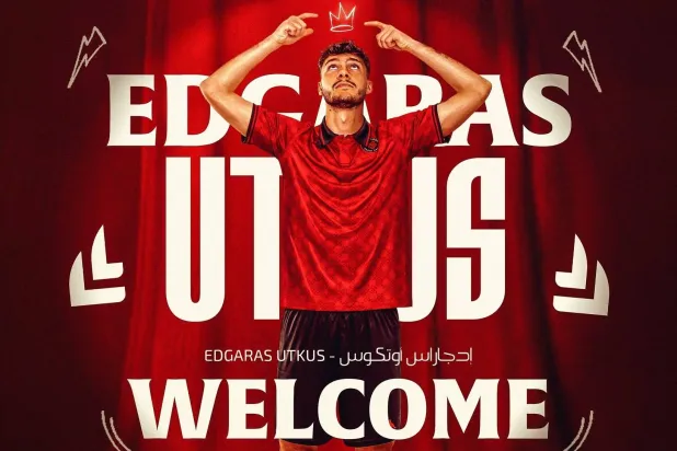 منشور ترحيبي بثه نادي الخلود بمناسبة التوقيع مع اللاعب (موقع النادي)