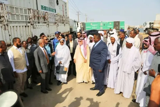 تدشين المشاريع الإنسانية السعودية بقطاعات الصحة والمياه والإصحاح البيئي والحماية في السودان (واس)