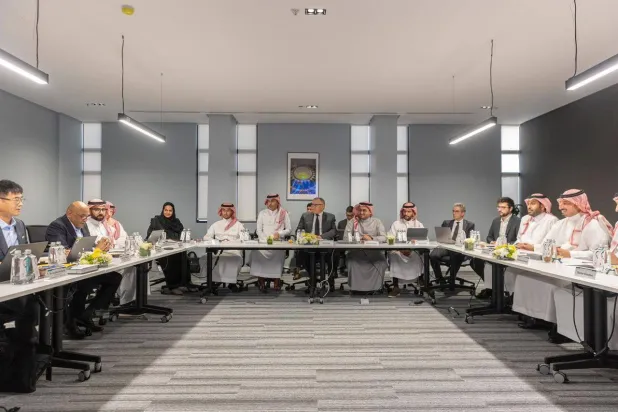 من اجتماع سابق للجنة المحلية المنظمة لكأس آسيا 2027 (الشرق الأوسط)