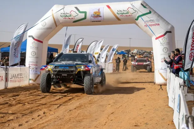 The event highlights Hail’s status as a global hub for desert rallying - SPA