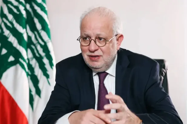 Lebanon’s Justice Minister Adel Nassar. (NNA)