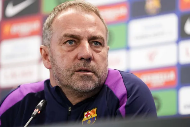 فليك خلال المؤتمر الصحافي (إ.ب.أ)