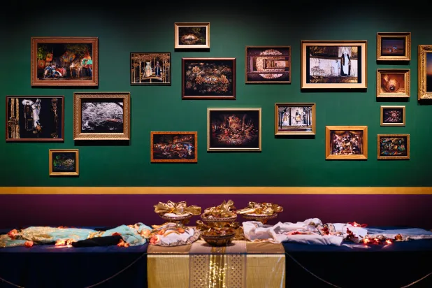 The exhibition draws on the rich cultural language of Saudi and Arab weddings while engaging with global artistic perspectives on partnership and ceremony - SPA