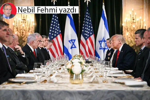 Florida'daki Mar-a-Lago tatil yerinde Binyamin Netanyahu ve Donald Trump arasındaki altıncı zirve (AFP)