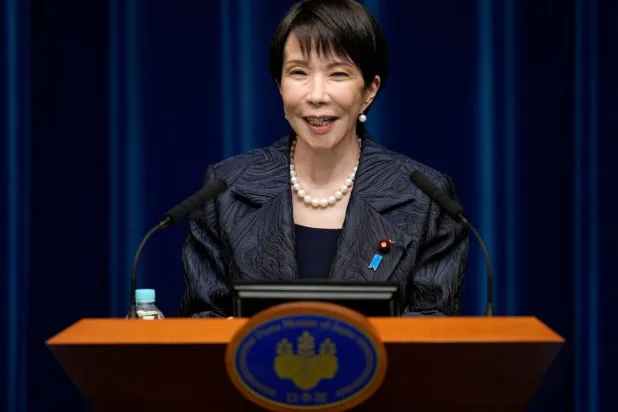 "Japonya'nın Demir Leydisi" diye de anılan Takaiçi'nin Çin politikası, ABD'nin de etkisiyle şekillenebilir (Reuters)