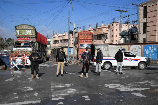 Pakistan güvenlik güçleri Belucistan eyaletinde bulunuyor (AFP)